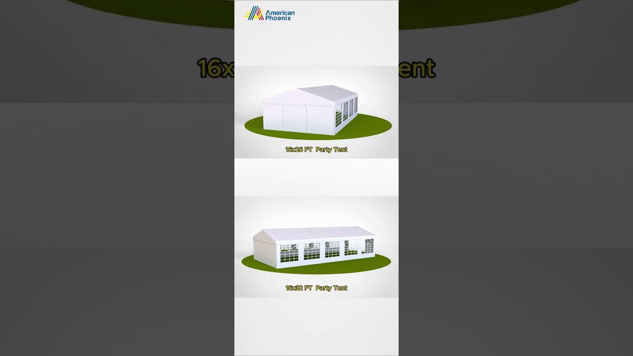 American Phoenix Heavy Duty Party Tent Commercial Use Mobile