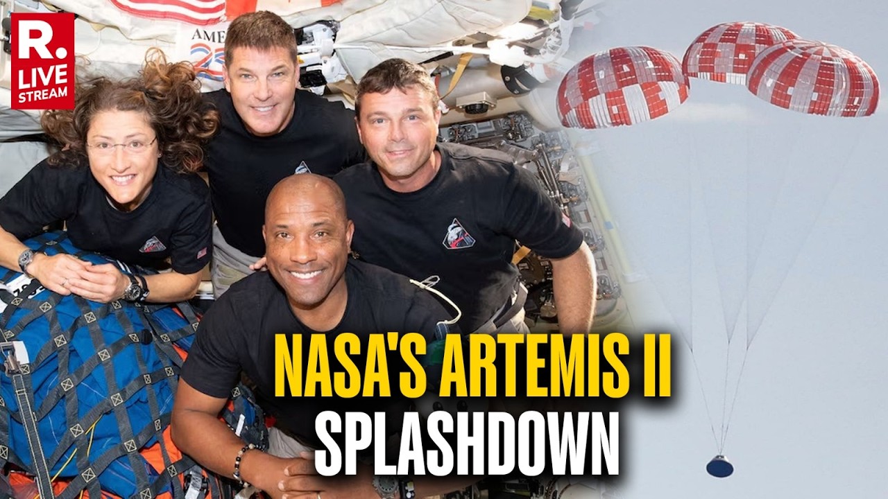 WATCH LIVE: NASA Press Conference After Artemis II Return | What ...