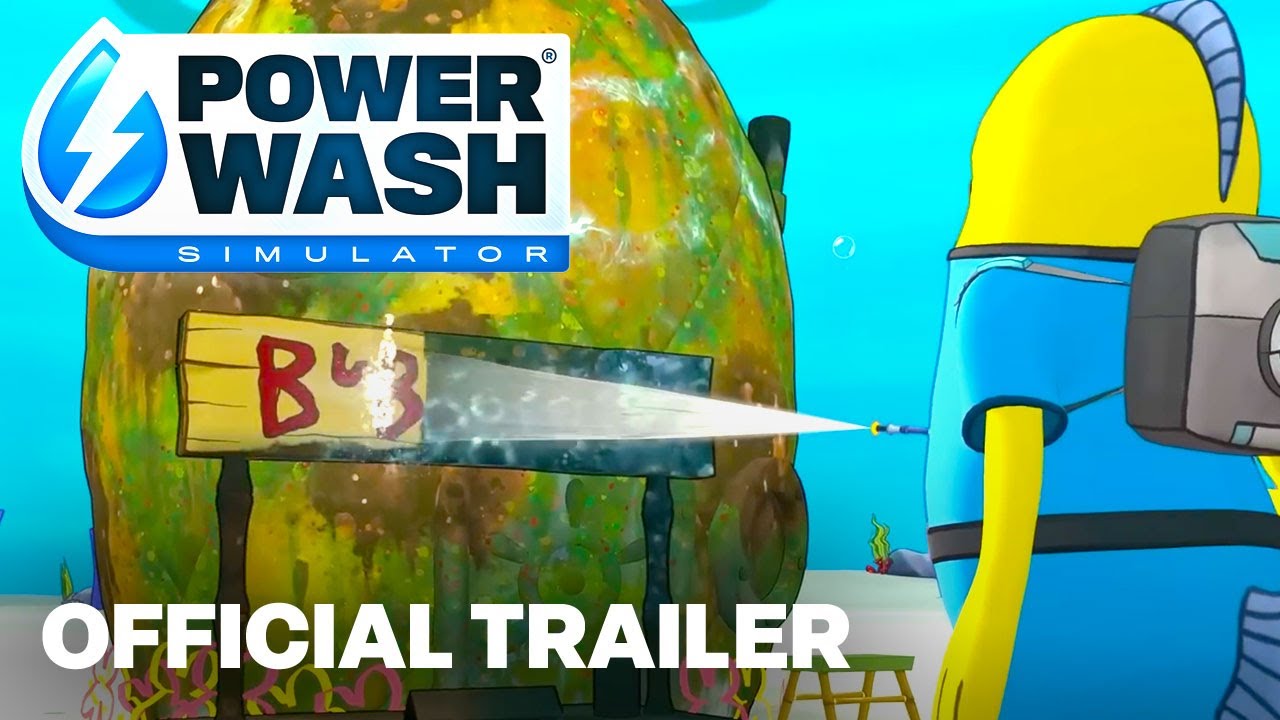 SpongeBob pack coming to PowerWash Simulator