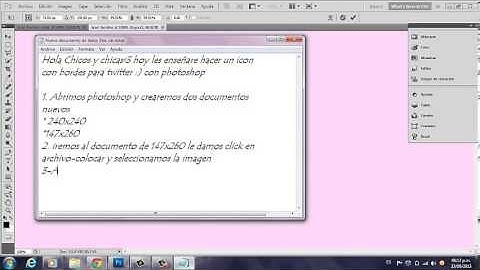 ♡How to make a twitter icon white border for photoshop cs5♡