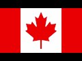 Canada Flag And Anthem