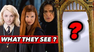 What Would These Harry Potter Characters See In The Mirror Of Erised ? (Snape, Luna, Ginny Weasley)