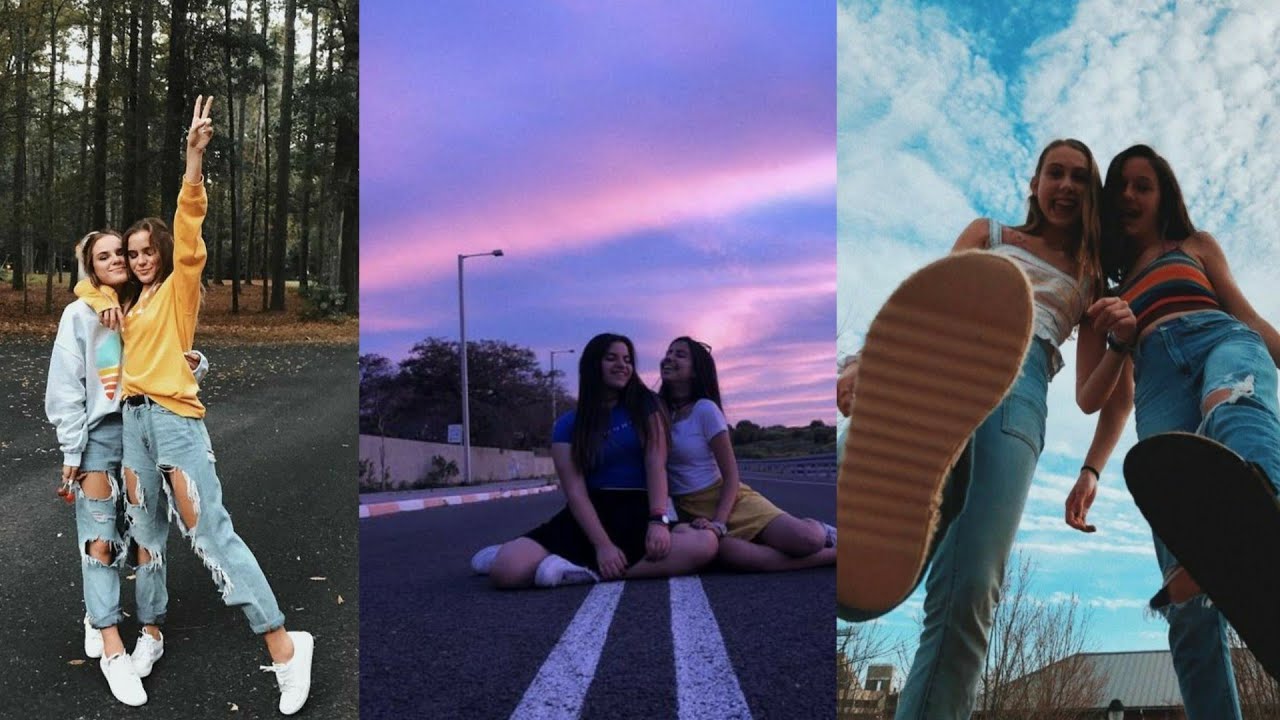 IDEAS DE FOTOS CON TU MEJOR AMIGA // 📸💜