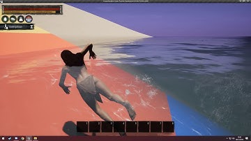 Conan Exile Mod [TBI Tide System] - Tide Line Material Test