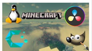 My full Minecraft content creation workflow on Linux. Davinci Resolve, Gimp, CachyOS.