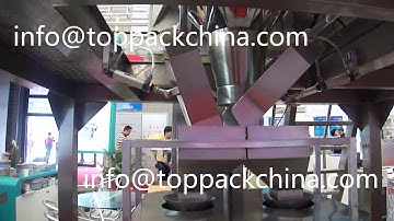 Nut Jar Weighing Filling Sealing Capping  Labeling Machine