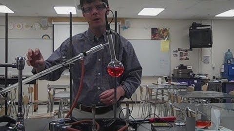 Distillation - A Chemistry Experiment with Mr Pauller