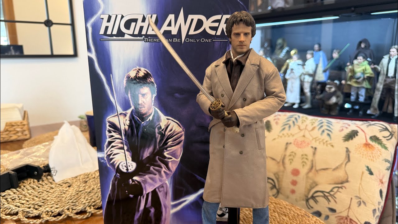 ICONIQ STUDIOS HIGHLANDER CONNOR MACLEOD 1/6 SCALE FIGURE UNBOXING