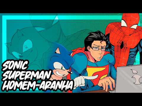 Stay Calm... | SUPERMAN, SPIDER-MAN AND SONIC | COMIC DUBBED IN BRAZILIAN PORTUGUESE