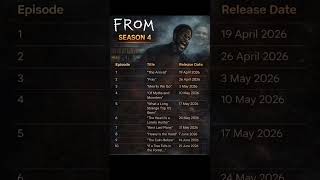 From series season 4 schedule #trending #seriestowatch #fromseries