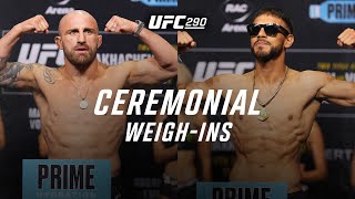 UFC 290: Ceremonial Weigh-In