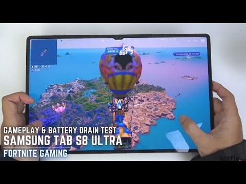 Samsung Tab S8 Ultra Test game Fortnite Mobile