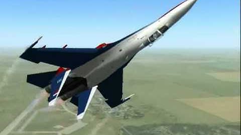 Su-27 Demo (Lock On: Flaming Cliffs)