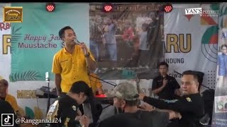 Rangga Nada - Terlalu Sayang feat keluarga Mustache Squad || Live Show RM Ciwaru