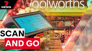 Woolworths launch new supermarket tech trollies | 7NEWS