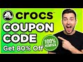 Crocs Promo Code - Coupon Code - Discount Code - Voucher code