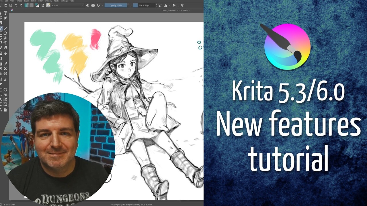Discover Krita 5.3/6.0: 10 new features explained to get you started ...