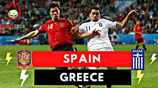 Spain vs Greece 2-1 All Goals & Highlights ( 2008 UEFA EURO )