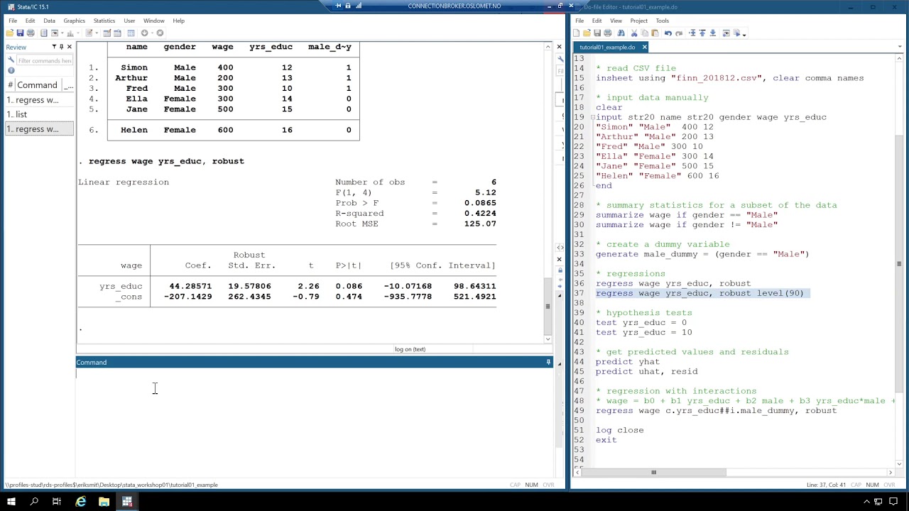 stata confidence interval stata confidence interval