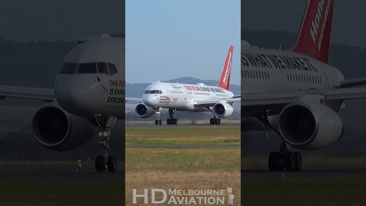 ✈️ 🔊 LOUD Boeing 757 Takeoff 