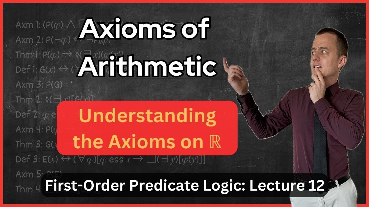 Axioms of the Real Numbers - Lecture 12 (Logic)