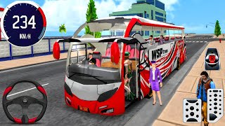 Real Bus Simulator 3D - City Coach Bus Driving 2026 - Bus Game Andriod Gameplay screenshot 1