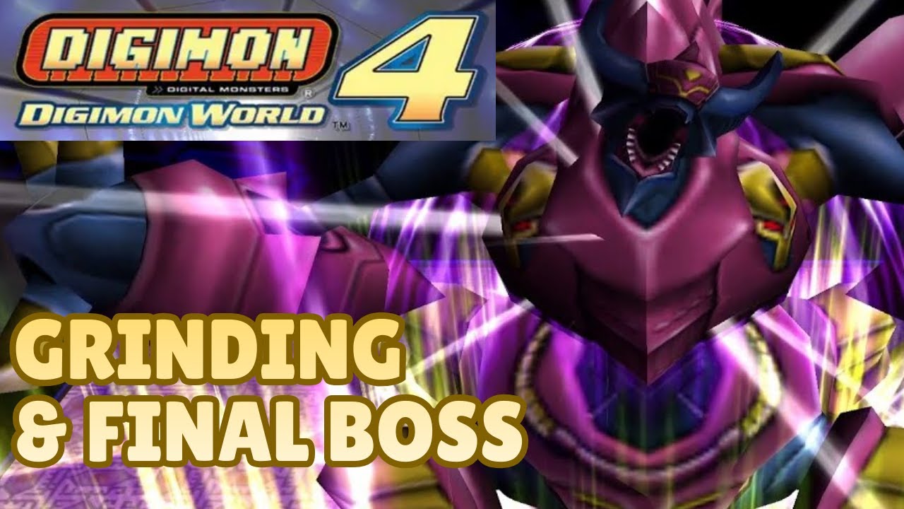GRINDING TERUS KILL RAJA TERAKHIR - Digimon World 4