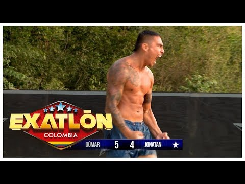 Rey Serna empató a Dumar, pero esto no fue suficiente | Exatlón Colombia