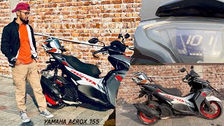YAMAHA AEROX 155 // TOP SPEED //  AVERAGE AND MORE DETAIL REVIEW.