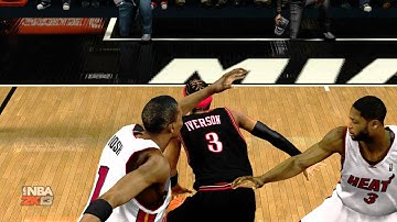 Allen Iverson - Through the defense NBA2K13