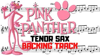 The Pink Panther tenor Sax backing Track