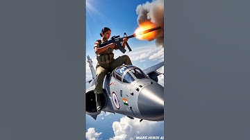 Indian Army girl saved passenger Aroplane from hijacking✈️ #ai #army #shorts