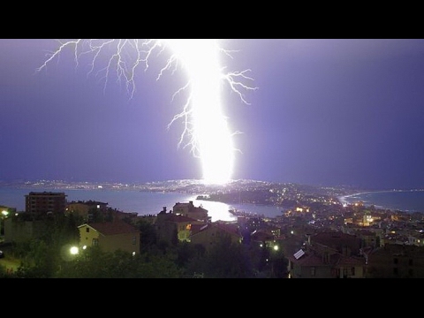 2016          اقوى الرعود في اليمن ماشاءالله