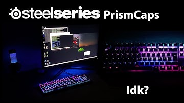 SteelSeries PrismCaps - On the Apex 7 - Idk What I Feel About Them IRL