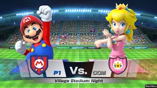 Mario Sports Superstars - Team Mario Vs. Team Peach
