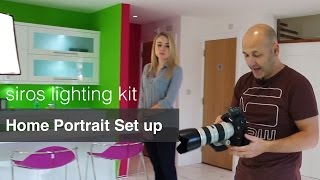 Home Portrait Setups - Broncolor Siros Lighting Kit Review.