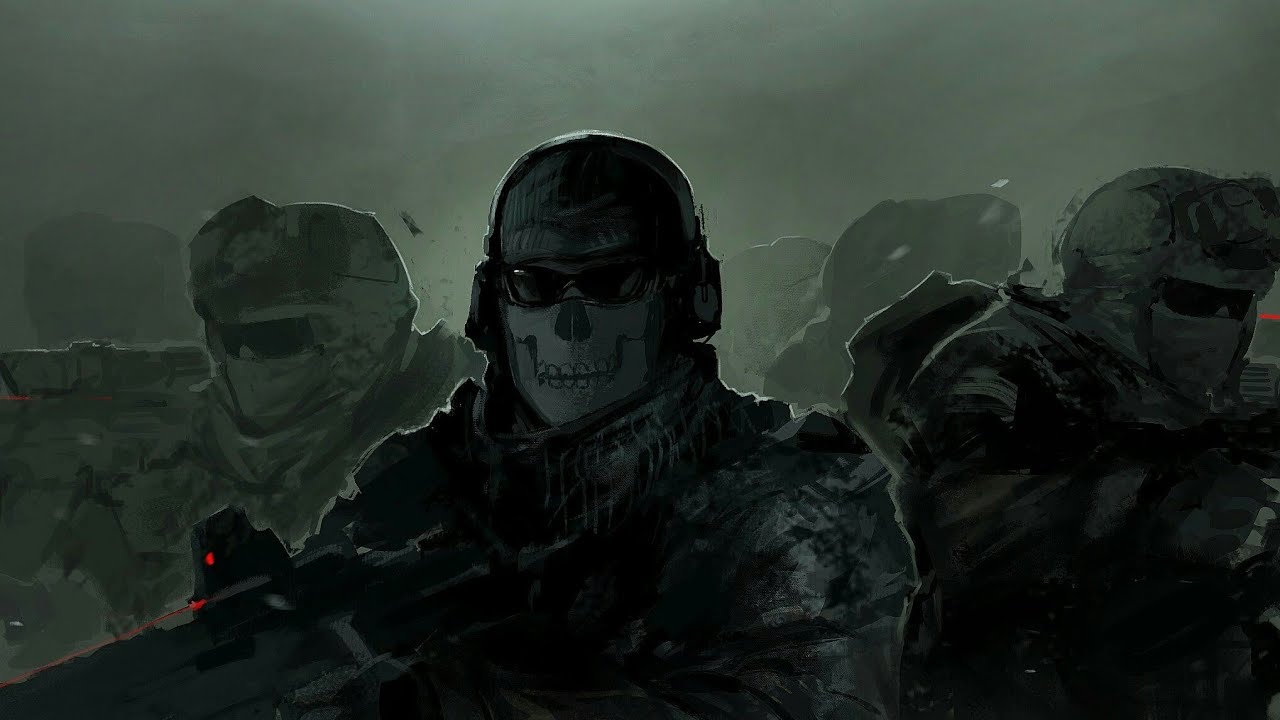 Картинки гоуста из call of duty warzone