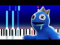 The rainbow friends  rise piano tutorial