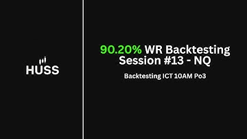 90.20% Win Rate Backtesting Session Ep. 13 | ICT 10AM PO3 (Full Breakdown)
