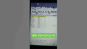 Hiding worksheets in excel #exceltech #excelshortcuts #excel #exceltips #trending #viral
