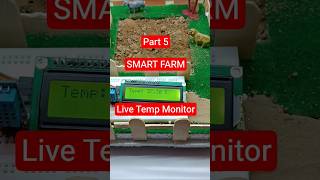 DHT 11 Sensor Displays Live Temperature on My Farm 🚜🐄🌾