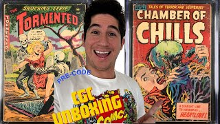 Unboxing $5000 Worth Of Pre - Code Horror Comic Books Including One Massive Grail 💀