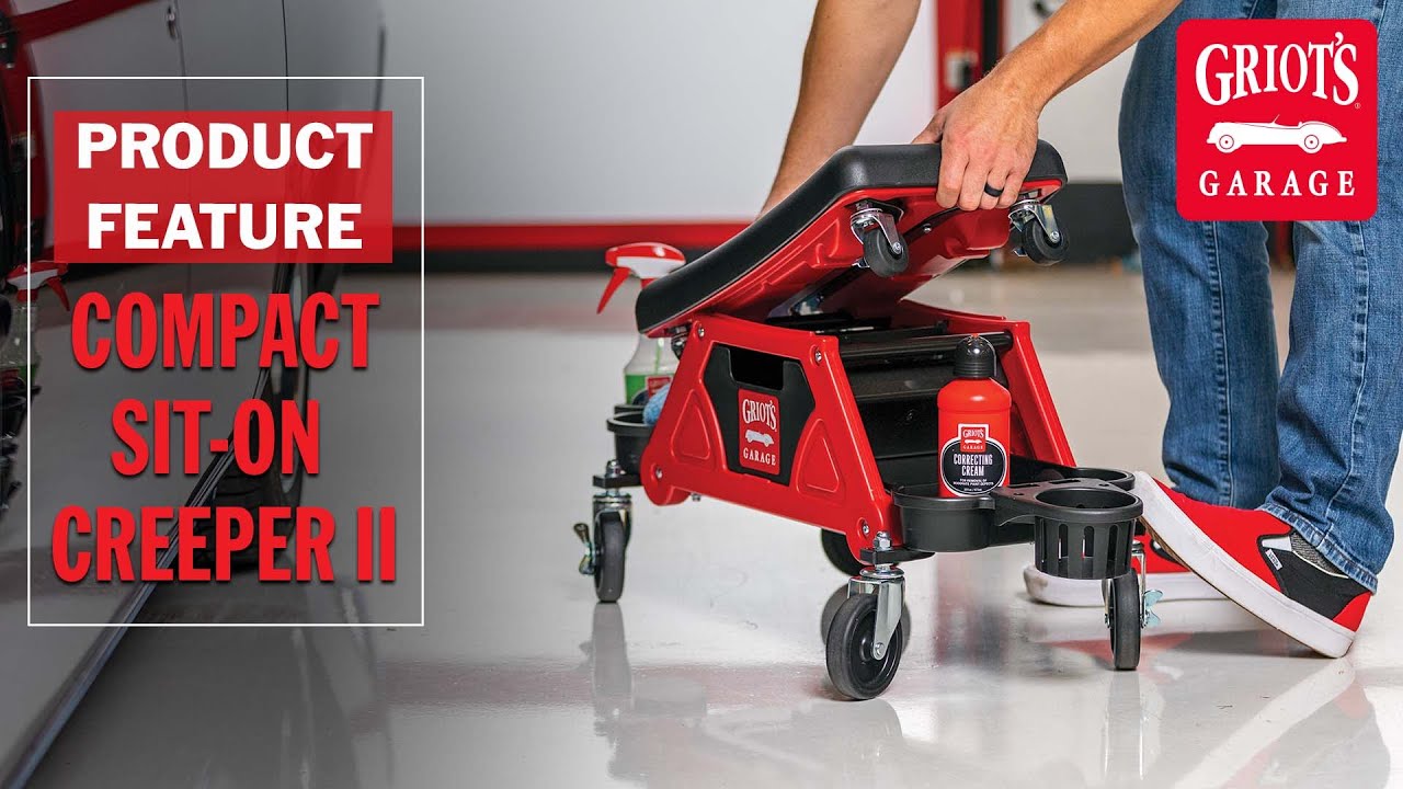 Компактный прицеп для автомобиля Griot's Garage Sit On Creeper II