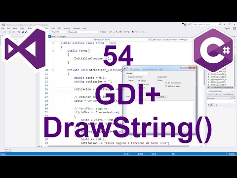 Video: Mis on GDI+ C# keeles?
