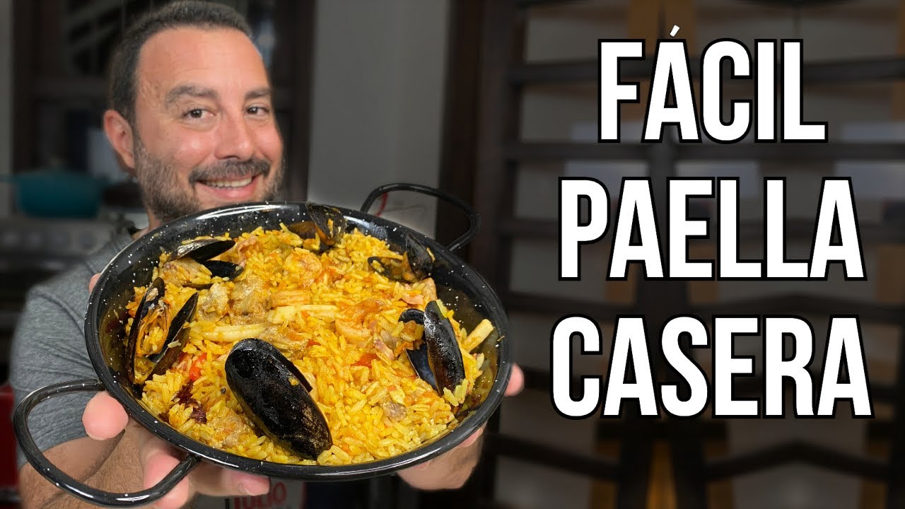 ¡¿Cómo hacer una Paella Casera?! | Receta Fácil y Rápida