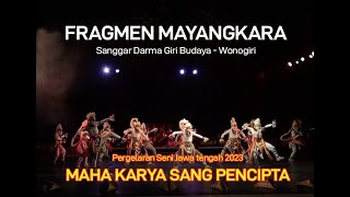 Meski Raga Tua Jiwa Tetap Muda  Fragmen Mayangkara Dari Sanggar Darma Giri Budaya  Wonogiri