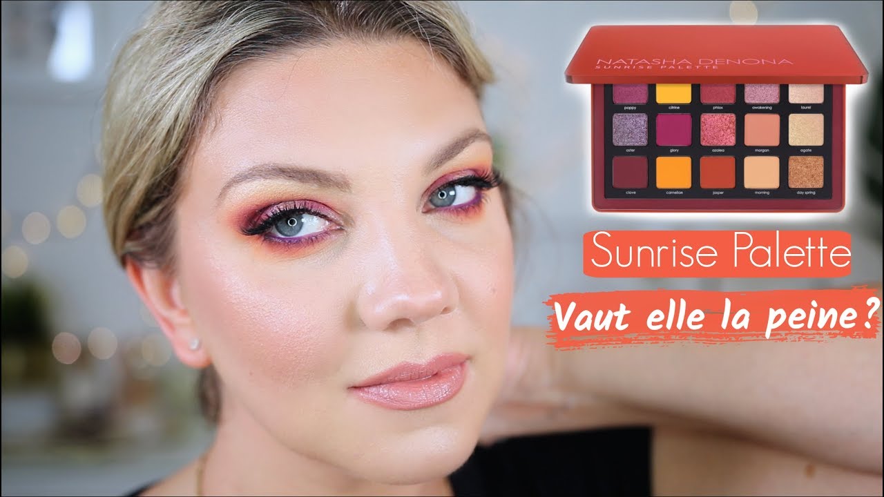 NEW | TOP OU FLOP ? LA SUNRISE PALETTE DE NATASHA DENONA! | Revue & 1ère impression