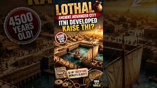 4500 Saal Purani Advanced City Ka Secret 😱 #Lothal #AncientIndia #IndusValleyCivilization