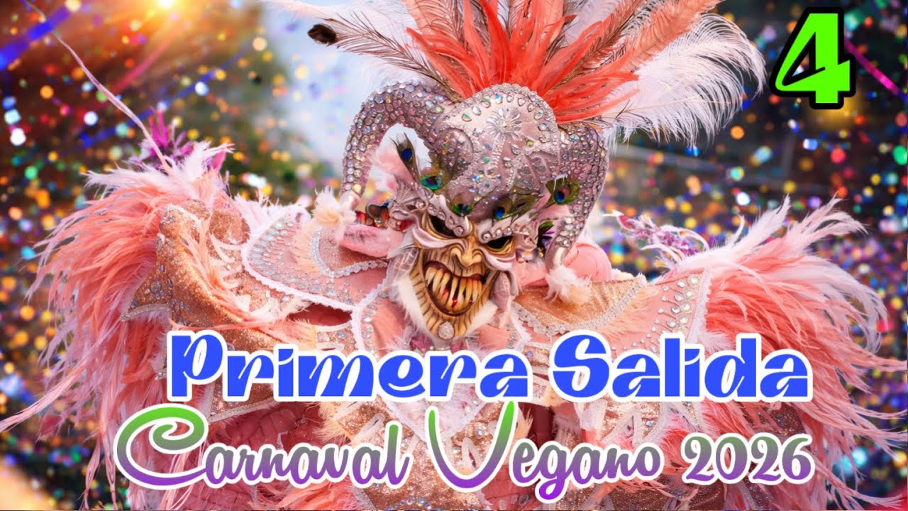 PARTE 4: Primera Salida Carnaval Vegano 2026 | El Mejor Carnaval de América.
