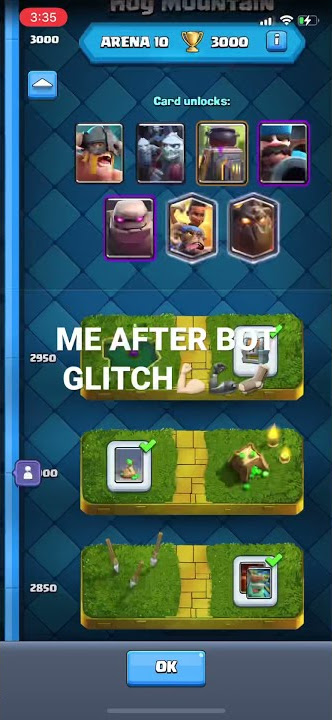 #clashroyale Bot glitch is so overpowered I got arena 14 with it#clashroyale